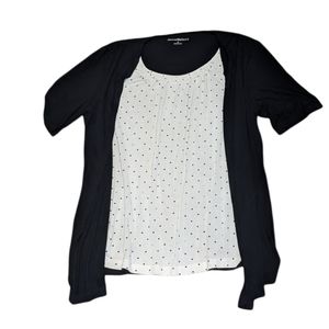 Black and White Polka Dot